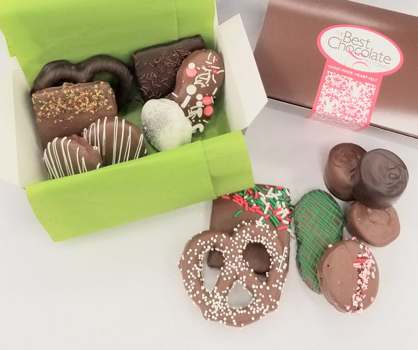 14-pc Festive Assorted Cookie & Treats Box